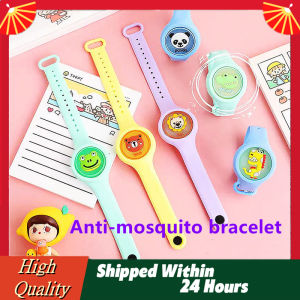 Luminous Cartoon Mosquito Repellant Watch For Kids and Toddlers Wristband Best for Indoor and Outdoor Purposes