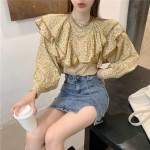Kimberly Blouse Layer Collar Top Import