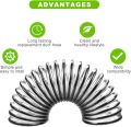 Lower Duct Repair Hose For SHARK NV680 NV680UK NV680UKT NV681 NV681UK NV681UKT NV800 NV801 HV300 HV320 HV322 Vacuum Cleaner Head, 1 Pack, BK. 