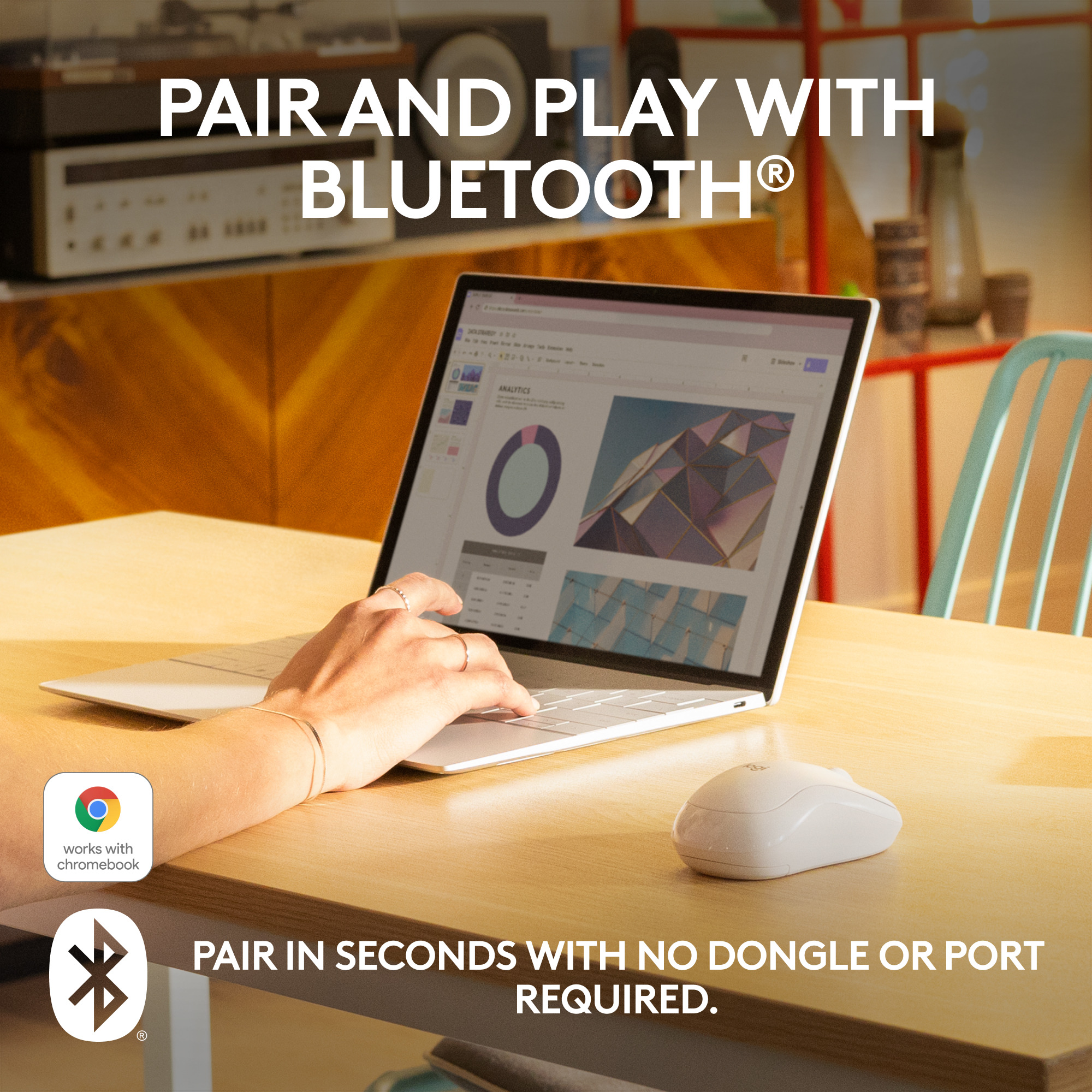 Logitech M240 Silent Reliable Bluetooth Wireless Mouse