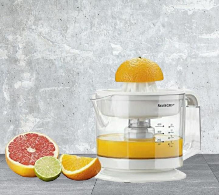 SILVER CREST Electric Citrus Juicer Orange Juice Squeezer Press. Lazada