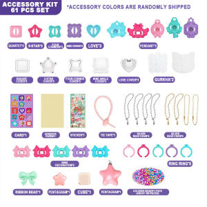 DDG 百变魔法书Creative Magic Book Childrens DIY 3D Sticky Label Maker Handmade Craft Gift Versatile Toy Jewelry Accessori