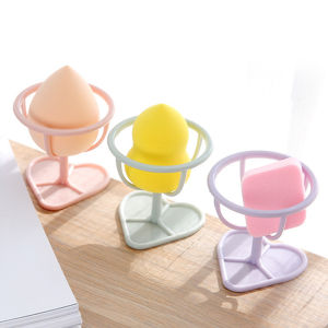 WOOLOVE 1 PCS Heart Shape Makeup Sponge Holder Cosmetic Sponge Holder Powder Egg Puff Storage Shelf Dryer Makeup Organizer Tool Kits