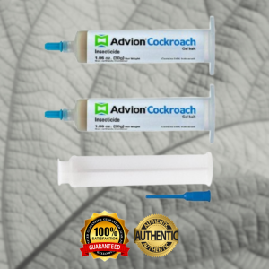 ADVION SYNGENTA COCKROACH GEL BAIT 2 TUBES 1 PLUNGER 1 BLUNT NEEDLE