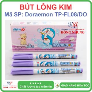 [SÉT] COMBO Hộp 10 Bút lông kim Doraemon TP-FL08/DO giặt ra được An Toàn Không Độc Hại Kiểu dáng dễ thương