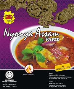 [Little Nyonya] Little Nonya Penang Nyonya Assam Paste 250g Instant Cooking Soup Paste [Halal]