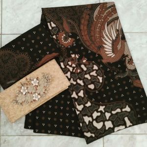 Ariefa Batik - Kain Batik halus Pekalongan Kain Batik Jarik Kebaya Coupe Katun Prima Sogan Lawasan Seragam Bridesmaid Wanita S.3