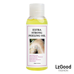 【24Hours Delivery+Ready Stock】Yellow Peeling Oil for Dark Skin Strong Peel Oil Extra Strength Exfoliating Chemical Exfoliant Peels Solution for Exfoliate Body Hand Foot All Skin Type 3.66 OZ Easter Basket Essentials Stuffer Gifts