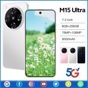 Mobile Phone m15 ultra Memory 8+256GB Eight Cores 1300 1000 Megapixel Android 10 Delivery