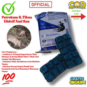 Petrokum Isi 100 Gram Racun Tikus Mati Kering
