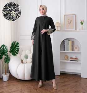 GAMIS MADINA ALAMANDA// FASHION WANITA MUSLIM TERBARU/DRESS MUSLIMAH