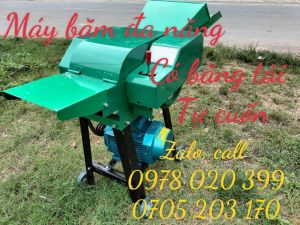 Máy băm rơm  rạ làm nám  băm cỏ voi  cho trâu bò