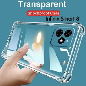 ส่งจากไทย เคสมือถือ Case infinix Smart 8 เคส CASE TPU เคสใส เคสกันกระแทก แบบคลุมกล้อง เคสโทรศัพท์ เคสนิ่ม Shockproof