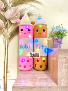 Guling Boneka Boba LED Model Ice Cream Variasi Eskrim Terbaru Dilengkapi Lampu Nyala Harga Termurah Produk Berkualitas