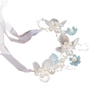 Baby Girls Princess Headbands Cute Floral Pearl Hair Hoop for Kids Hairstyle Tool Accessories Party Supplies