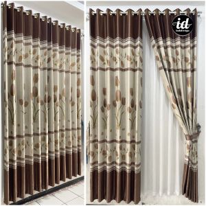 Gorden Jendela / Gorden Pintu Minimalis NAPOLEON Blackout T240