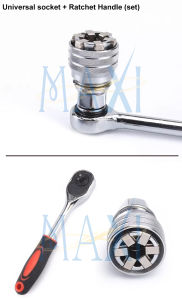 Handle ratchet sock karet gagang socket ratchet ARDWYN uk. 3/8 inch 210 mm - MAXITOOLS