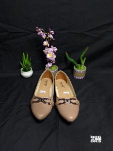 Sepatu Wanita Flat Balet Variasi Gold Sol Karet Size 37 - 40 / FlatShoes Wanita Balet Korea New 2024