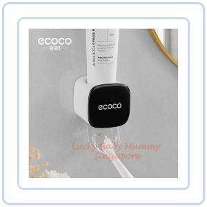 【Pure Care】 Ecoco Automatic Toothpaste Dispenser Punch-Free Dual Use for Kids & Adults
