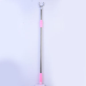 Tongkat Jemuran / 1.4M Adjustable Tiang Pakaian / Stainless Steel Clothes Fork