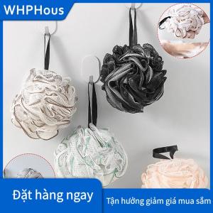 WHPHous 1 cái lớn tắm bóng phong phú bong bóng khăn tắm Scrubber cơ thể làm sạch lưới tắm rửa miếng bọt biển phụ kiện phòng tắm