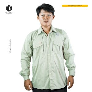 KEMEJA PDL Lapangan BOGABOO seri SAMKAN - Kemeja Tactical Lengan Panjang Pria - Kemeja PDL Lapangan Outdoor Gunung