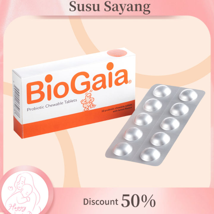 BioGaia Probiotic Chewable Tablets 30’s Exp: 09/2026 | Lazada