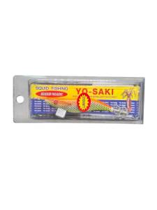 โยกุ้ง YO-SAKI โยกุ้งตกหมึกท้องลายเกล็ดปลา size 2.5 เรืองแสง