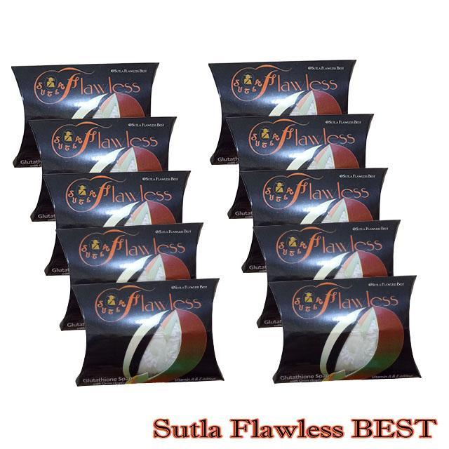 10pcs Sutla Flawless Glutathione Soap w/ Green Apple Soap | Lazada PH