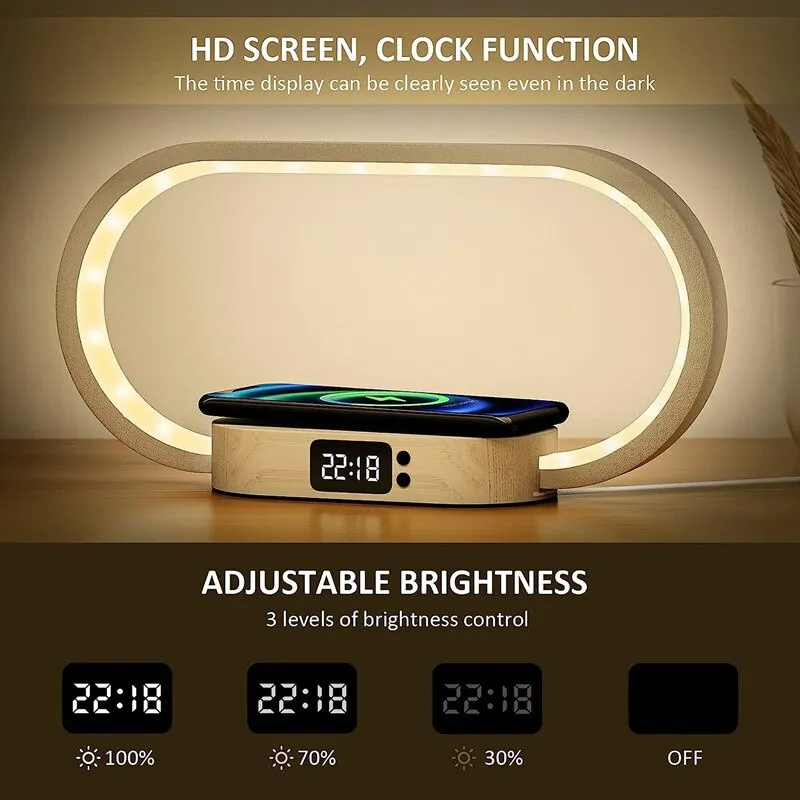 Wireless Charging Station and Night Light