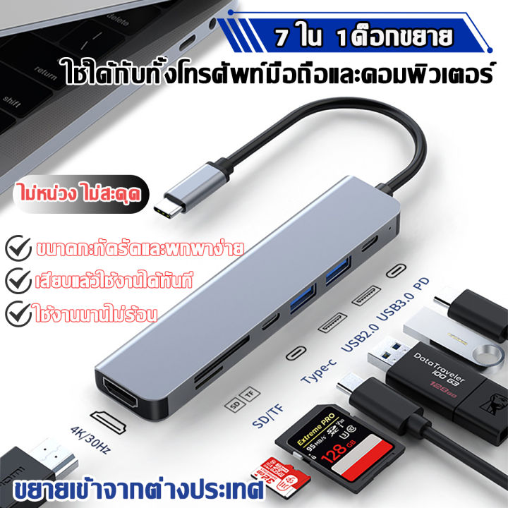 github - uncleengineer basicpython-1:... 7-in-1 USB C HUB Hub 3.0 พร้อมพอร์ต HDMI/Micro SD/USB 3.0 และรองรับ 4K ...