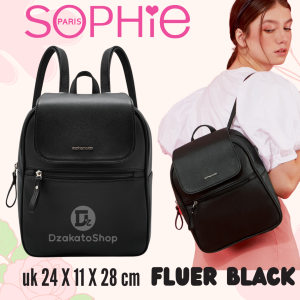 Tas RANSEL SERIES Sophie Martin Paris Katalog Terbaru  Gagnier Capriolla Fluer Halinka Amara Ossania Sara Larde Berliana Genia Black Masala Brown | Tas Punggung Premium Eksclusive Women Backpack Bag Dzakatoshop COD