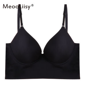 MeooLiisy Áo Ngực Mặc Nhiều Kiểu Làm Đẹp Gợi Cảm Cho Nữ Đồ Lót Không Dây Nâng Ngực Đồ Lót Hở Lưng Khoét Sâu Không Đường May