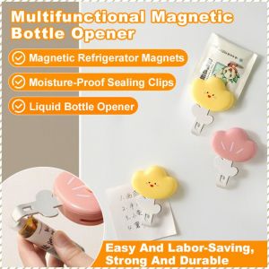 Bottle Cap Opener Prevents Food From Getting Damp Bottle Opener Eco-friendly Pp Material Clamping