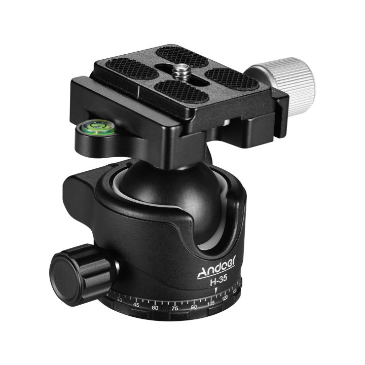 Andoer Compact Panorama Ballhead Adaptateur De Montage Sur