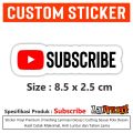 Custom Sticker Vinyl Youtube Subscribe LAY PROJECT. 