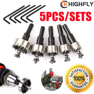 【LOCAL SELLER】5Pcs HSS Drill Bit Hole Saw Set Stainless Steel Metal Alloy 16 18.5 20 25 30mm