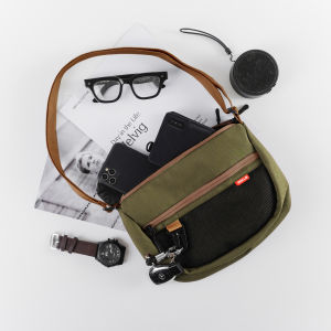 RCKLS. Slingbag Artera Olive I Tas Selempang Bahu Pria