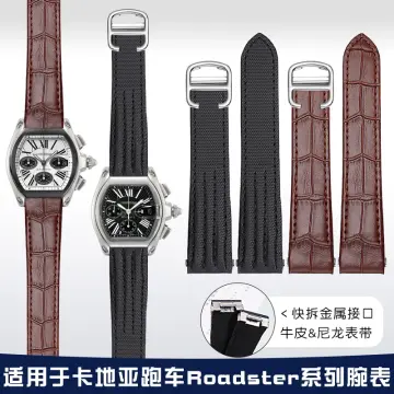 Cartier roadster watch strap best sale