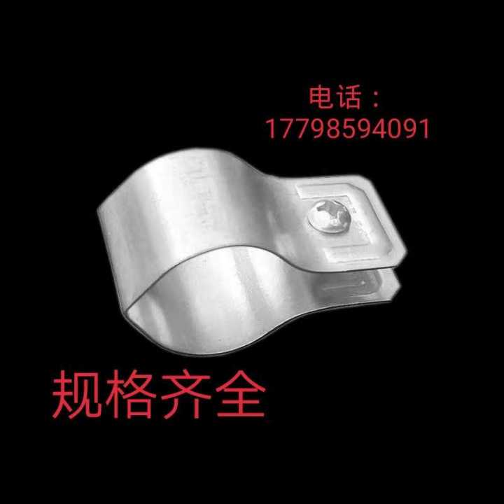 Grounding clamp iron galvanized grounding pipe clamp pipe clamp pipe