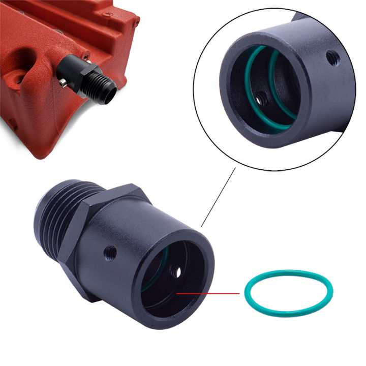 Aluminium Breather Fitting Adapter For Honda Civic Acura Rsx Tsx K20