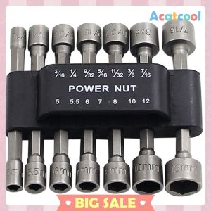 MATA BOR KONEKTOR Hex NUT Soket ROOFING SET 9 PC DAN 14 PC