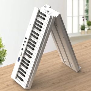 👍【SG LOCAL STOCK】Foldable 88k Electronic Piano KONIX PJ88C Gift