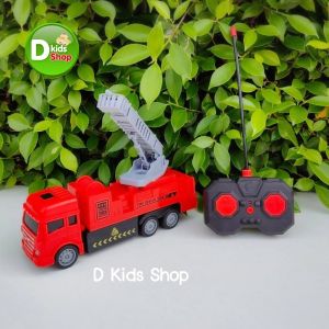 D Kids รถบังคับวิทยุ รถบังคับ รถTruckวิทยุ รถเครนบังคับวิทยุ รุ่นใส่ถ่าน มีไฟหน้า มีรีโมท