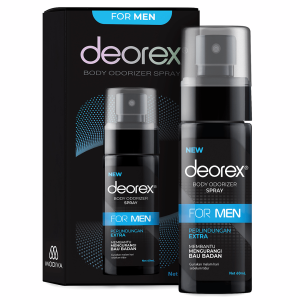 Deorex Body Spray (60 ml)(Musk Fragrance/Black/Pink/Blue) Body Odorizer