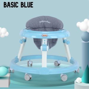 ~Dari KL~ Baby Walker with Music Anti-O-Leg Foldable Portable Folding Adjustable Height Push Walkers Toddler