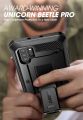 SUPCASE for Samsung Galaxy Note 10 Case with Stand (Unicorn Beetle Pro), [Built-in Belt Clip] Full-Body Rugged Kickstand Phone Case without Built-In Screen Protector for Galaxy Note 10 2019, Black. 