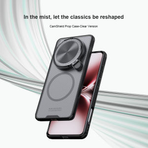 Nillkin Classic Twill Holder Cover for vivo X200 Ultra MagSafe Phone Cases Flip-Style Lens Protective Back Cover