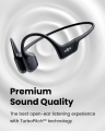 SHOKZ S810MN OpenRun Pro Mini - Open-Ear Bone Conduction Sports Headphones, Sweat Resistant Bluetooth Wireless Earphones for Workouts Running - 10H Playtime Secure Comfortable Fit - Noise Cancelling Mics. 