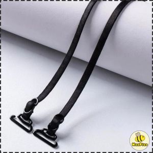 MaxPlus【Ready in Stock】 1Pair Women Thin Bra Straps 0.5cm Invisible Non-slip Underwear Shoulders Bra Straps For Women